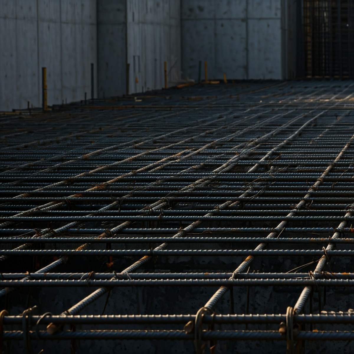 Un plinto da fondazione.