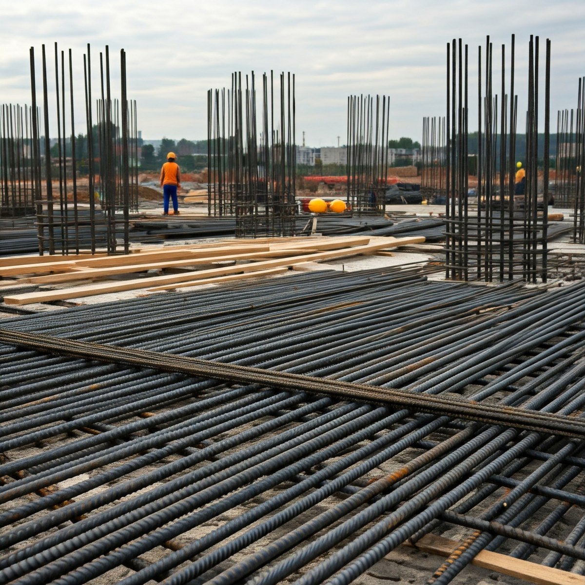 Cantiere in provincia di Alessandria.