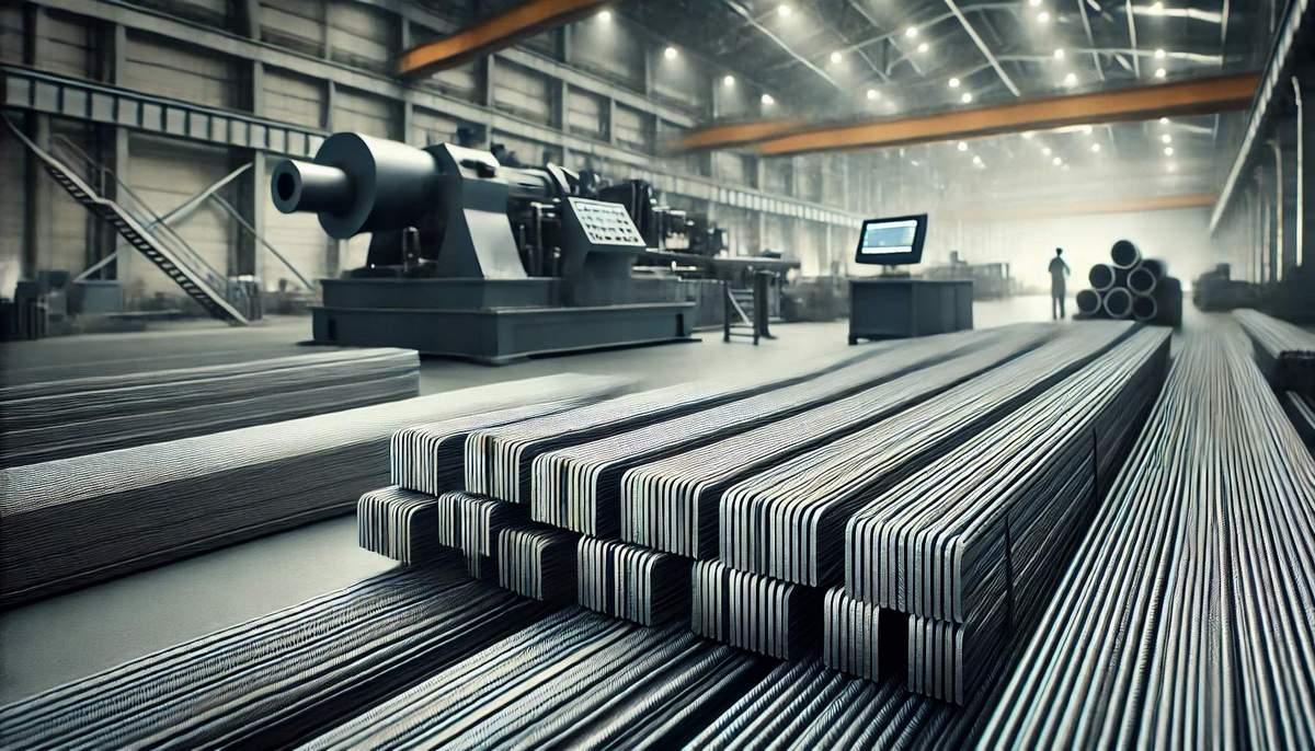 Il ferro lavorato per l'edilizia a Novi Ligure.